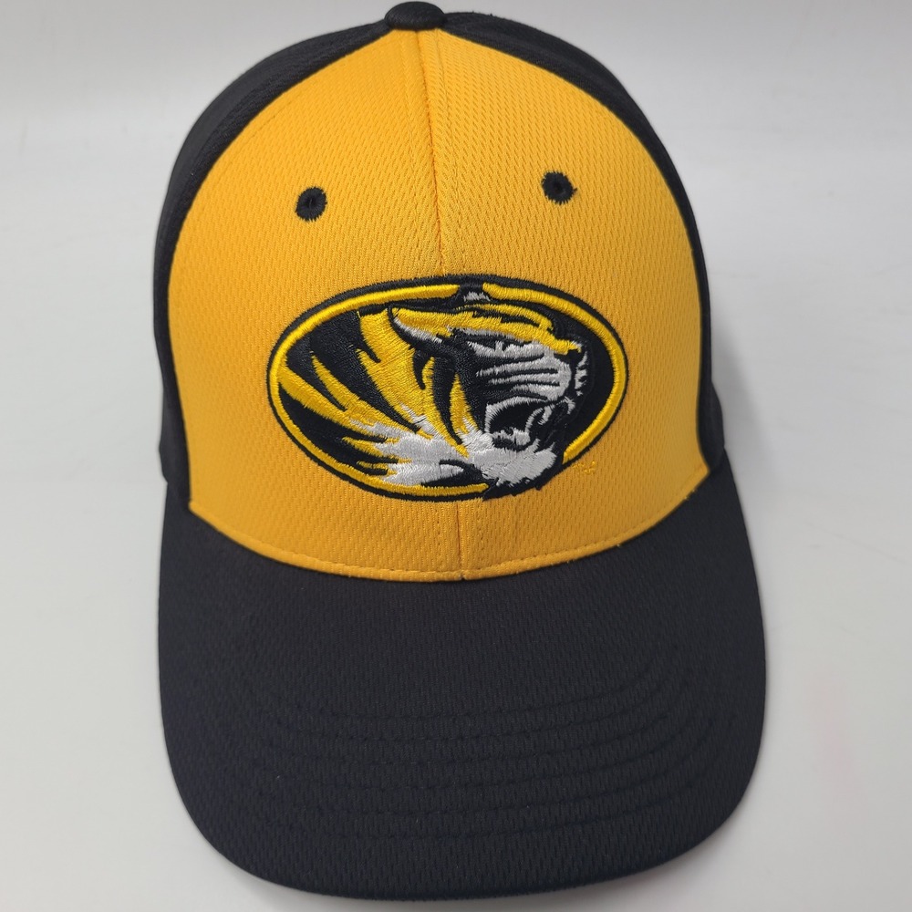 Missouri Tigers Hat Adjustable Captivating Headgear Yellow Black NCAA Mizzou Men